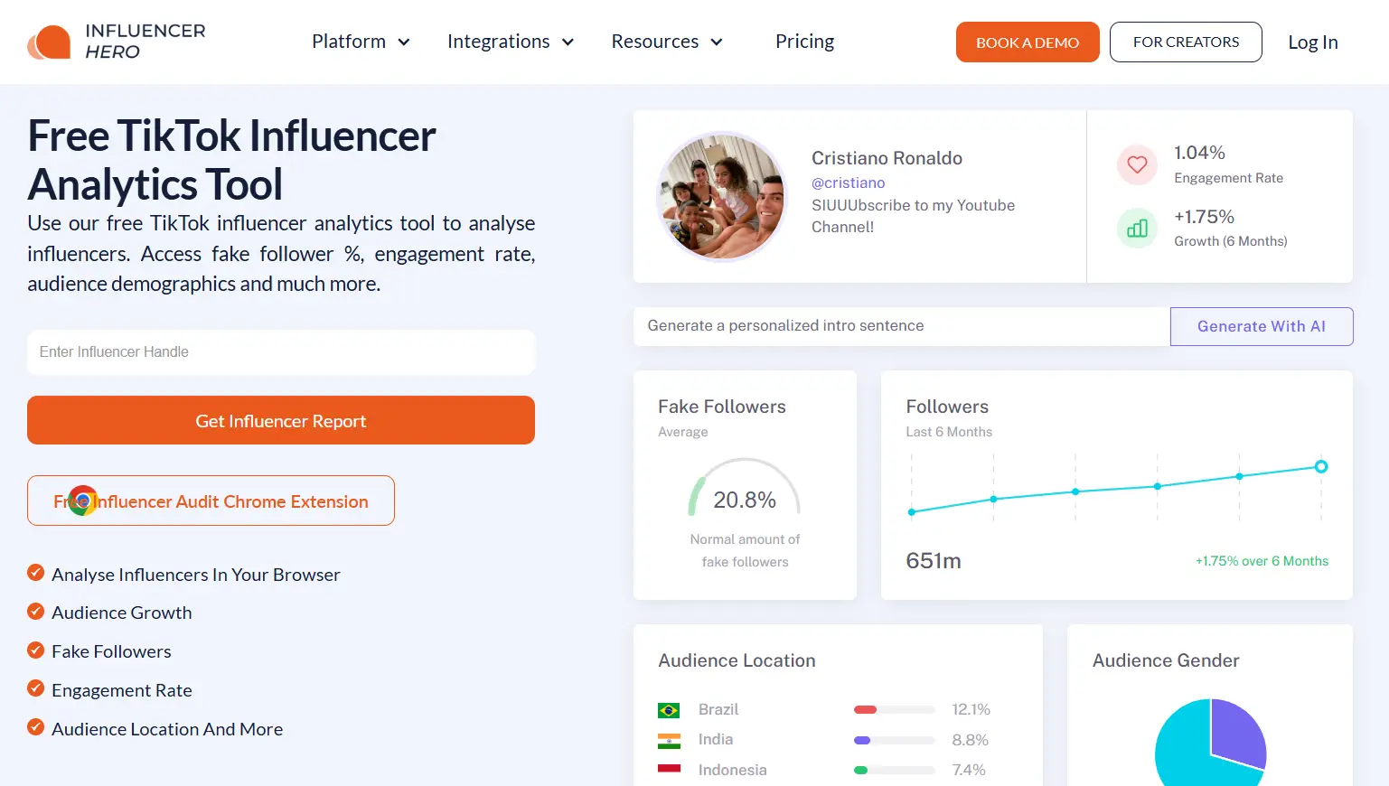 Influencer-Hero